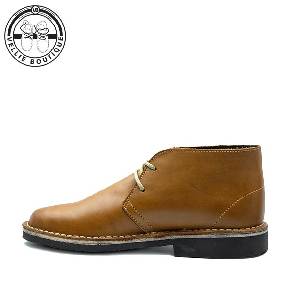 Bosveld Vellie - Saddle Tan (Black sole) [390003]