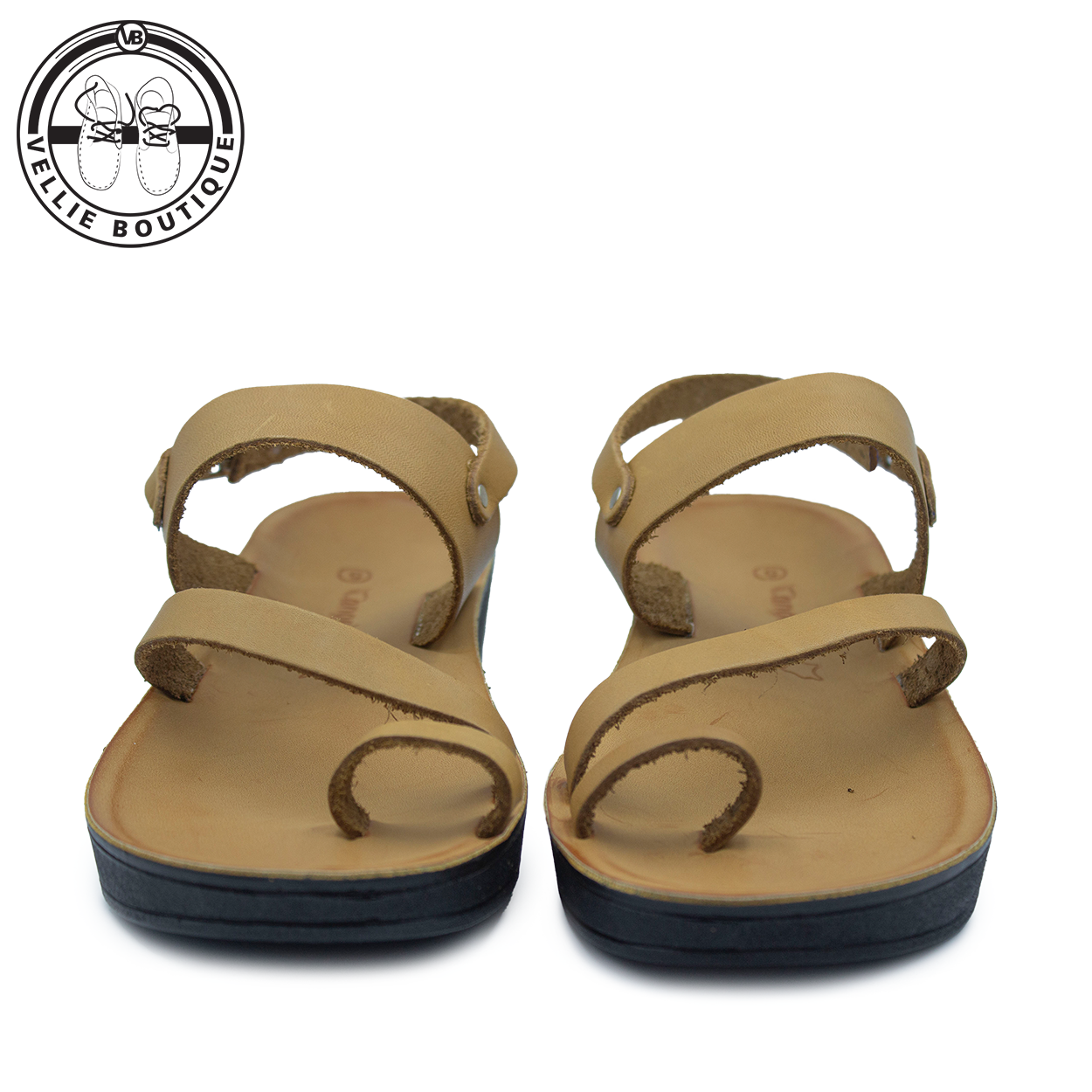 Angelsoft Megan (Tan Honey) Wedge Black [1643]