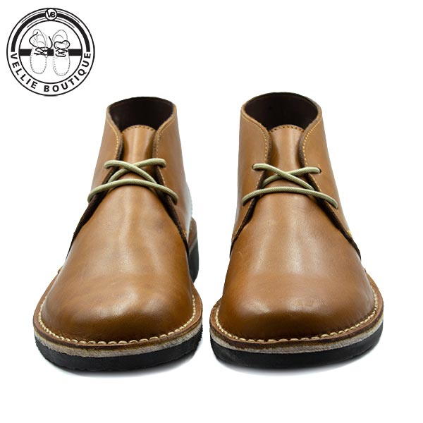 Bosveld Vellie - Saddle Tan (Black sole) [390003]