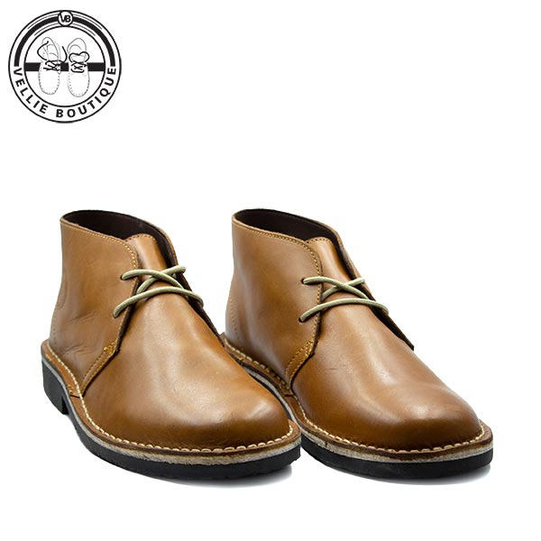 Bosveld Vellie - Saddle Tan (Black sole) [390003]