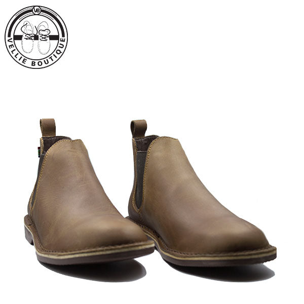Veldskoen Woodstock - Brown Sole – Vellie Boutique
