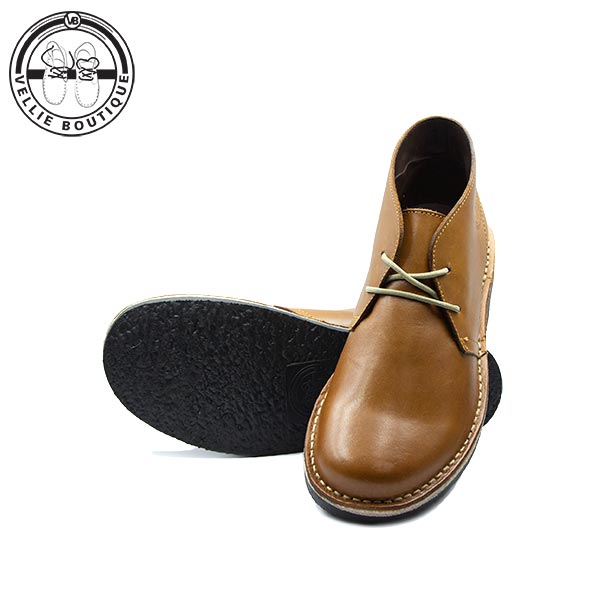 Bosveld Vellie - Saddle Tan (Black sole) [390003]