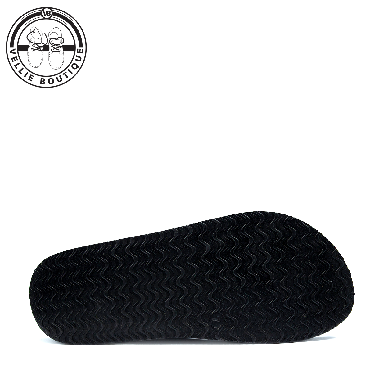 Rockstar Leather Thong Plakkie Black