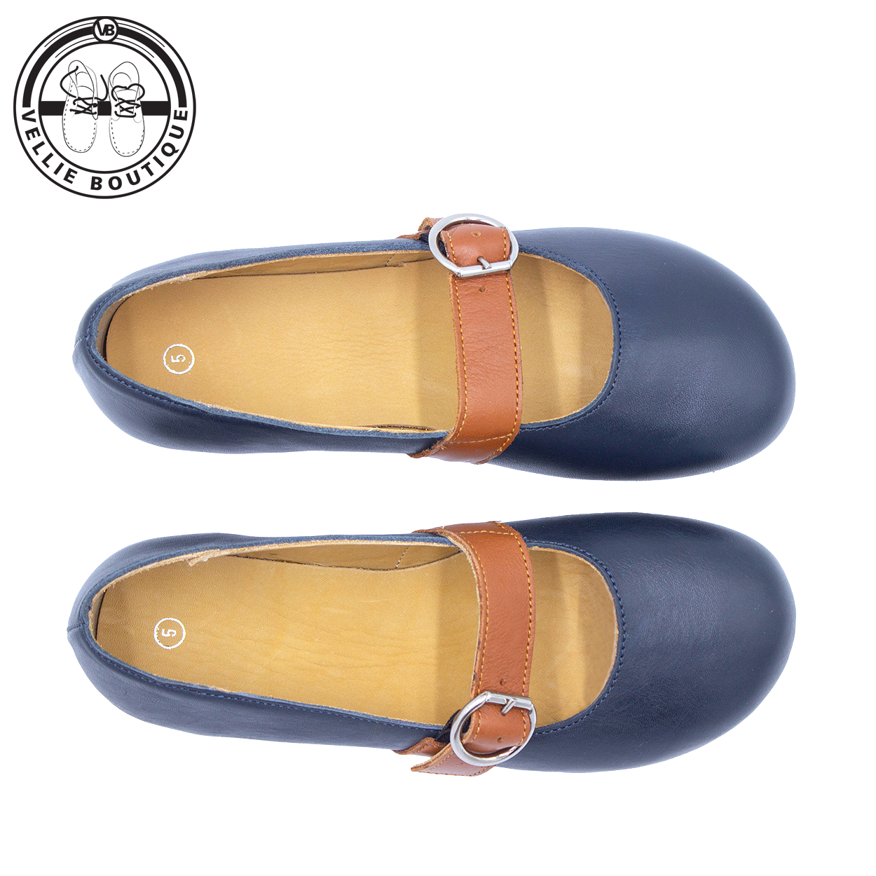 Katryn Navy - Tan (680001)