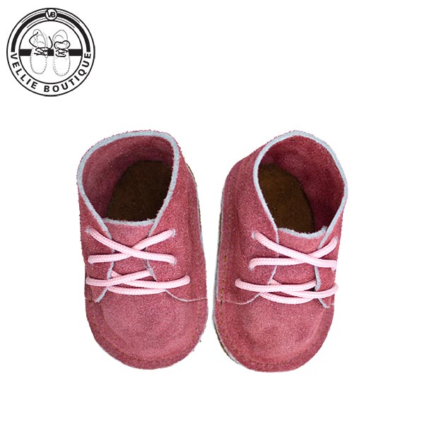 
                  
                    Bambino Vellies (Pink Suede)
                  
                