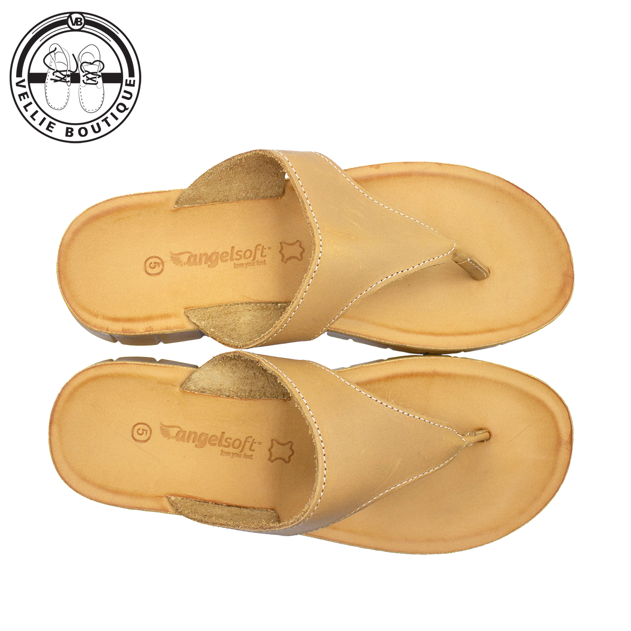 Angelsoft Steffi (Tan Honey) Tan sole[1608]