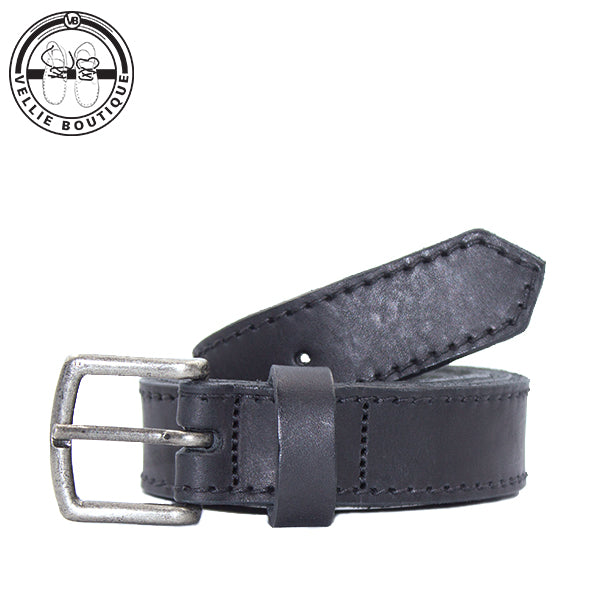 Jim Green Ladies' Leather Belt (Black) [30mm]
