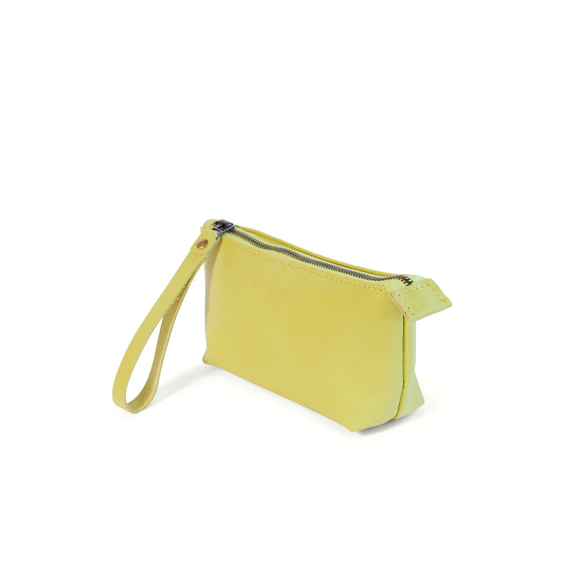 
                  
                    Asher Leather Wristlet - Chartreuse
                  
                