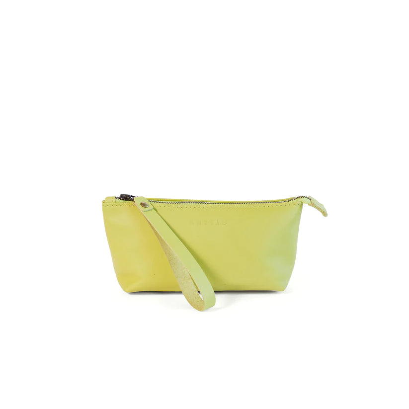 
                  
                    Asher Leather Wristlet - Chartreuse
                  
                