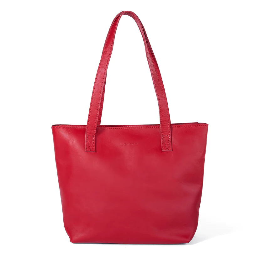 
                  
                    Emmy Leather Bag - Bittersweet Red
                  
                