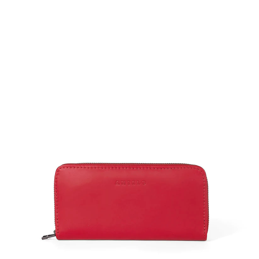 
                  
                    Hayley Leather Wallet - Bittersweet Red
                  
                