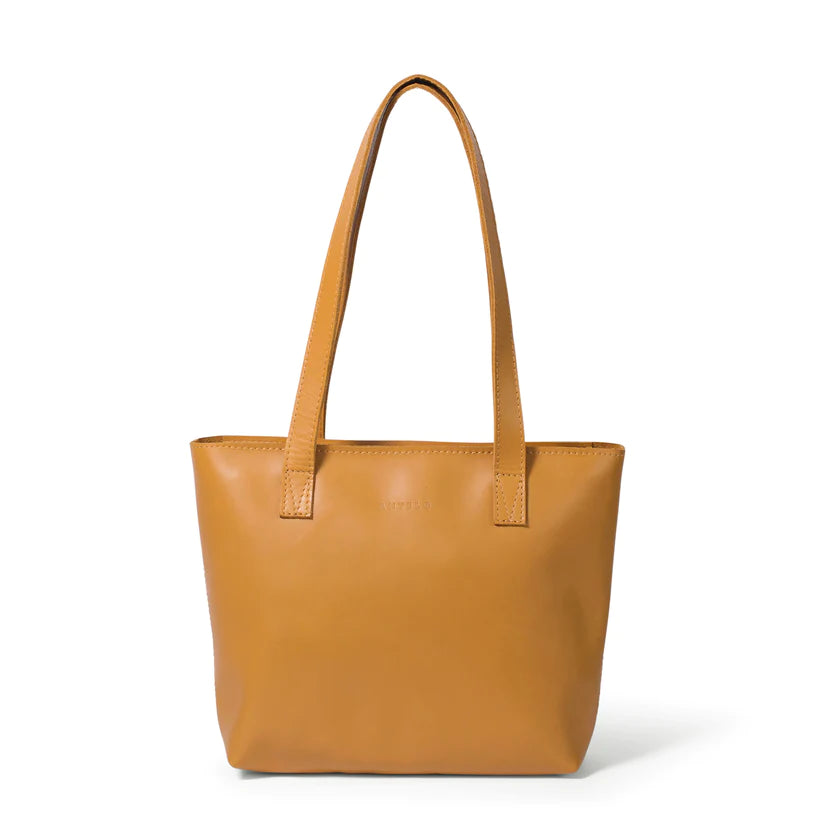 
                  
                    Milly Leather Bag - Mustard
                  
                
